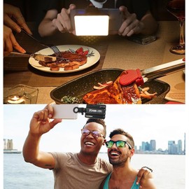 Portable Photo Fill Light with Infinite Brightness Compact ABS Tablet Phone Video Conference Light LED Video Light RGB