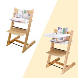 for Stokke High Chair Cushion, Soft and Comfortable for Stokke Baby Seat Cover with Cute Graphics, for Tripp Trapp Baby Cushion Makes Baby Sitting Safer and More Comfortable (Colorful Pattern)