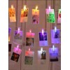 Beterware Led Photo Clips Cadena Luces Para Colgar Fotos