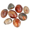 KYEYGWO Polished Ocean Jasper Healing Crystal Palm Stones, Irregular Tumbled