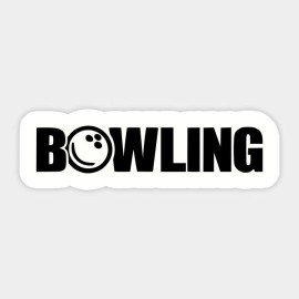 Endless New Objects Bowling Ball Alley Pin Fun Vinyl Wall Bumper Bottle Phone Laptop Decal Sticker