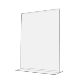 Marketing Holders 8.5" x 11" Sign Frames Menu Display Frame Counter Top Clear Acrylic Qty 12