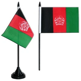 Flaggenfritze Afghanistan Table Flag + Free Sticker