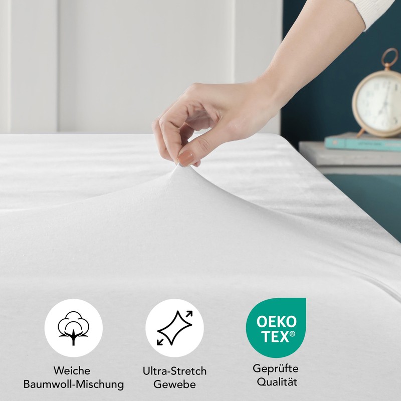 Utopia Bedding Jersey Fitted Sheet - Bed Sheet for Waterbed