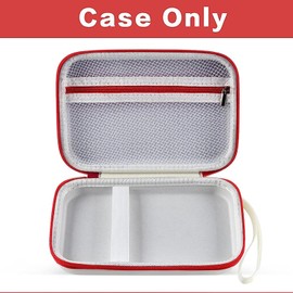 Case Compatible With GiiKER Super Blocks Game, Super Slide Brain Teaser Holder, Organizer Storage Bag for Electronic Brain Game Console & Puzzles for Kids Boys and Girls - Box Only - White