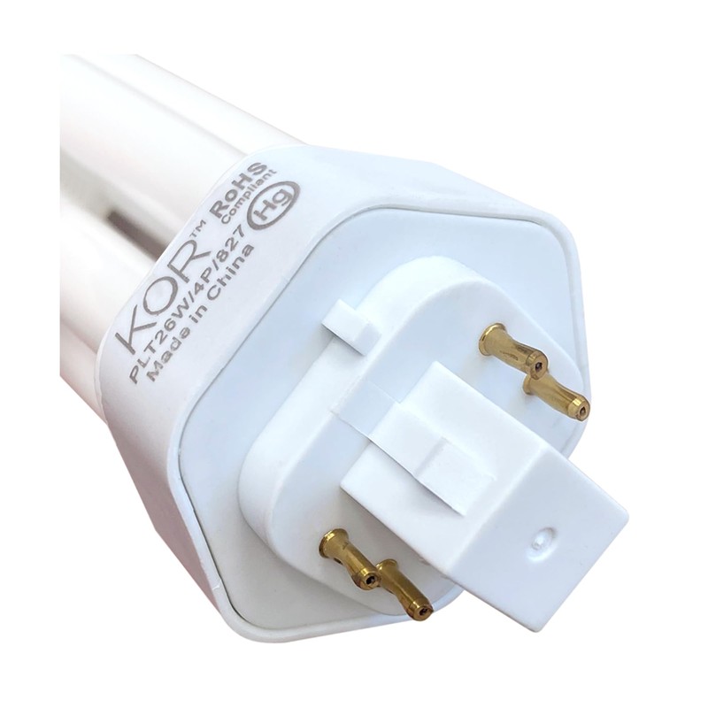 KOR (4 Pack) K20788 - PL26W/3U/4P/841 - Compact Fluorescent Plug-in