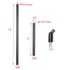 Canomo Chandelier Extension Poles Lighting Fixture Downrods with 1/8-IP Threaded