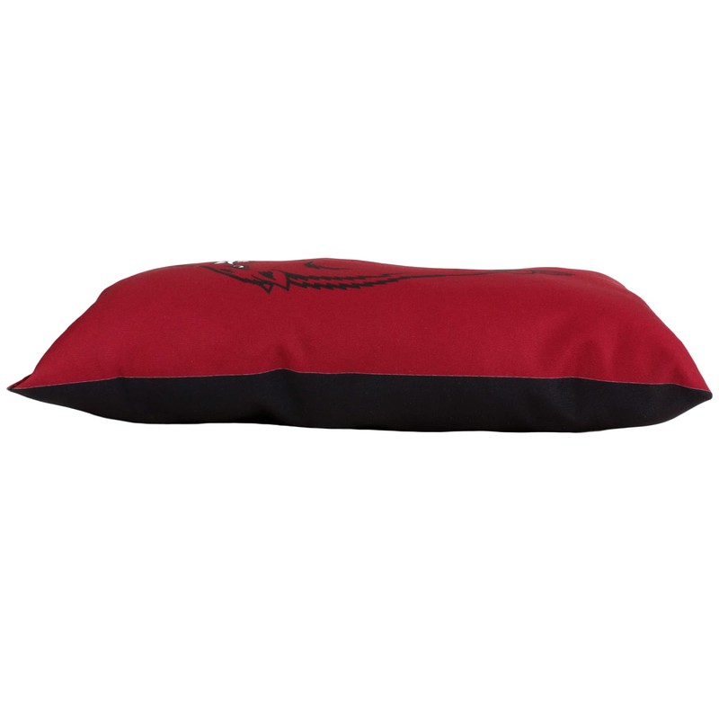 College Covers Solid Color Bolster Travel Pillow, 1 Count (Pack