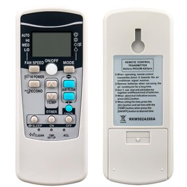 RKW502A200A Replacement Remote Control Fit for Mitsubishi Heavy Industries Air Conditioner Compatible With RKW502A200 RKW502A200D RKW502A200B SRK-ZJ SRK-ZGX-ZFX