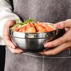 CAMBUY Stainless Steel Cereal Bowls 3 Pack 40 Oz Double