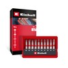 Einhell Bit Set 10 Pieces (50 mm Bits PH/PZ/T/H, Sandblasted