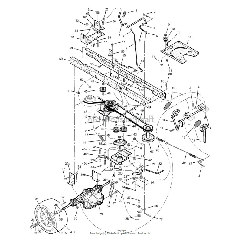 Rotary for Murray 3 Pack Deck & Drive Belt Set