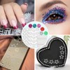 NVGVUP Body Glitter Gel with Gem Stickers Beauty Set, 6