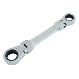SK11 Gear Tech Short Double Flex Ratchet Wrench 0.6 x 0.7 inches (14 x 17 mm) MFR1417S