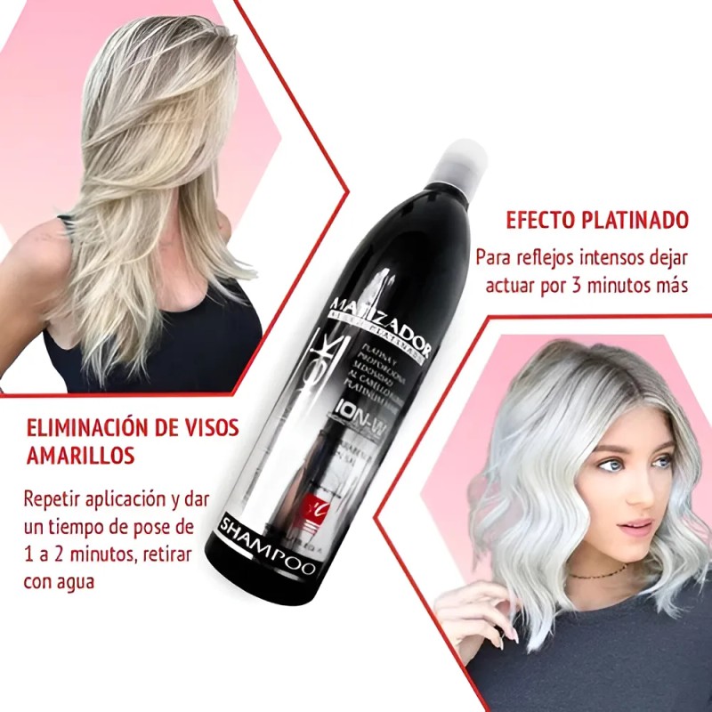 D' Conde Shampoo Matizador Negro Le Black 500ml