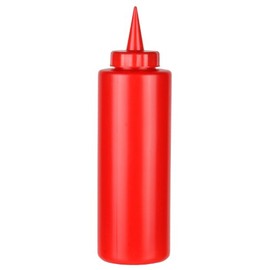 PEARL METAL C-7230 Commercial Use Sauce Dispenser, 13.5 fl oz (400 cc), Red