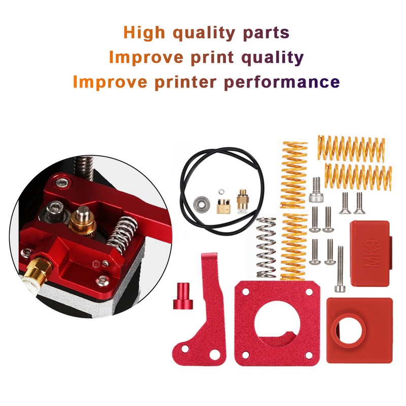 3D Printer Accessories Springs Extruder Remote Feed Set For Ender