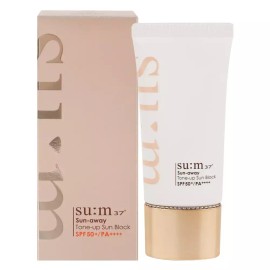 Soom37 [뷰티에어] 숨37 선 어웨이 톤업 선블럭 50ml SPF50+PA++++ BeautyAir Sump 37 Degree Sun Away Tone Up Sunblock 50ml SPF50+PA++++