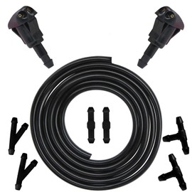 Amavoler Windshield Washer Nozzle Kit Aftermarket Accessory Fit for Toyota Camry 97-01, Tacoma 05-10,Toyota Corolla 99-08,Echo MR2 Celica...OEM#: 85381-AA010.