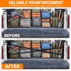 Xomzema 2PCS Retractable Truck Bed Tie Down Straps for Ford