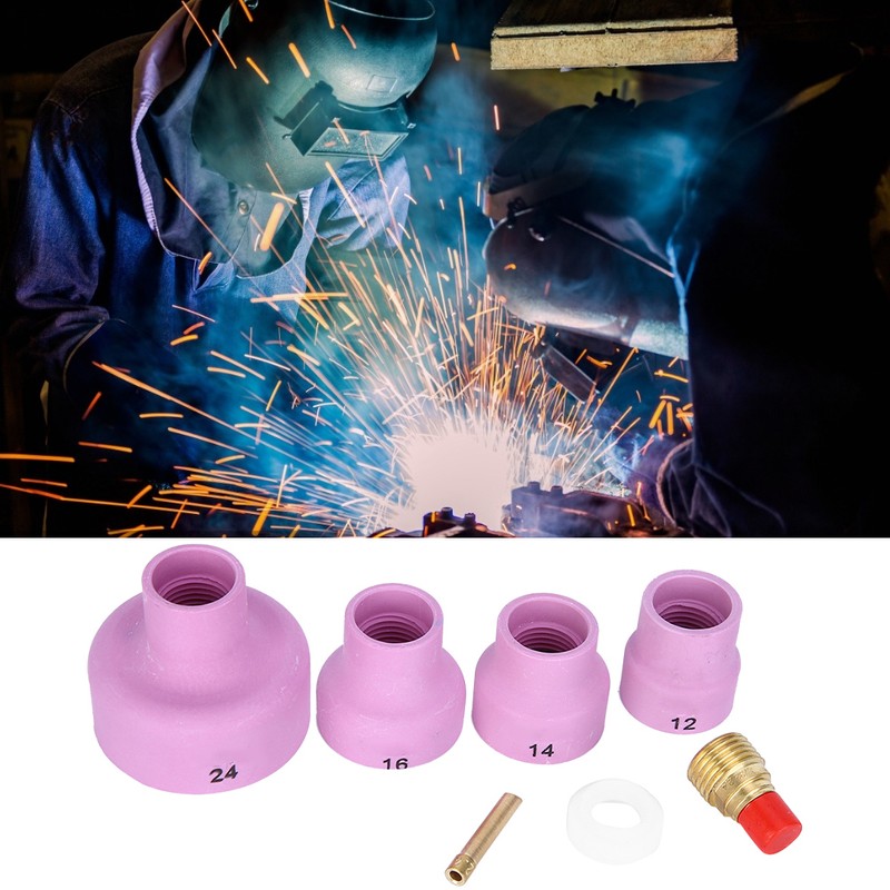 Ceramic Sandblast Nozzle Alumina Sand Blasting Ceramic Nozzle Cups Welding
