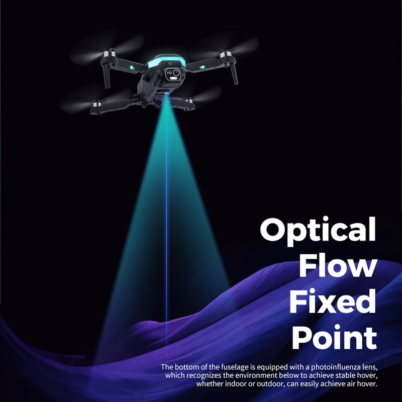 Foldable Drone Quadcopter RC Quadcopter Drone With 6K HD Dual
