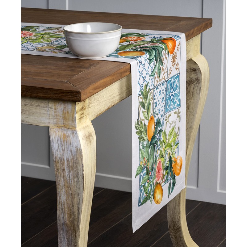 Maison d' Hermine Table Runner 100% Cotton 37cm x 180cm