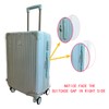 Lesuda Luggage Cover Thickened PVC Suitcase Cover Clear Trunk Lid