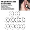 10pcs 2pin BW Hearing Aids Receiver Wire Heat Resistant Good