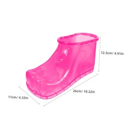 FRCOLOR Foot Soak Shoes for Home Use Durable Foot Bath Soaker Boots Easy to Clean Operate for Family Relaxation
