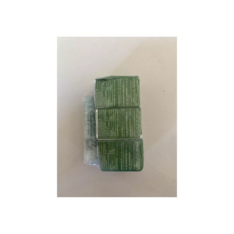 3 Cubes Carbonato de Magnesio Coqui 3 BLOCKS Magnesium Carbonate