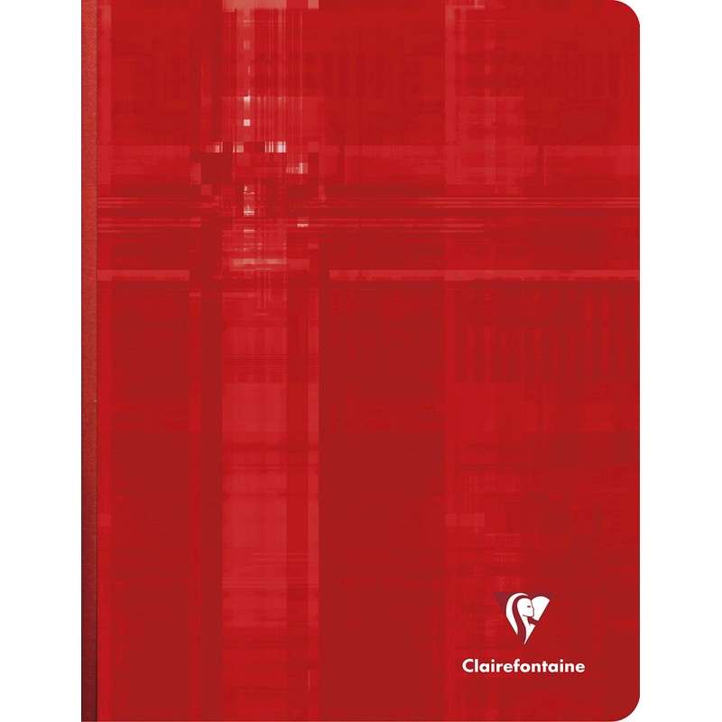 Clairefontaine Clothbound Notebooks, 17 x 22 cm, Séyès, 90 g,