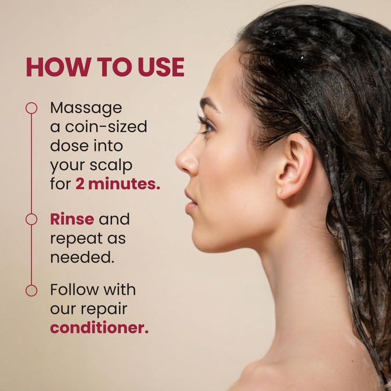 VITASEI Shampoo Kerabless With Onion And Tumeric - Hair Revitalizing