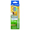 LYRA Super Ferby Metallic Wooden Chunky Colouring Pencils, 6 Assorted