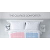 TWOVET Dual Zone Couples Comforter - Warm (Thick) Side -