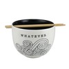 Enesco Our Name is Mud Whatever Swirls Ramen Noodle Bowl