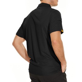 V VALANCH Summer Shirts for Men Pack Polo Shirts Short Sleeves Collared Athletic Shirts