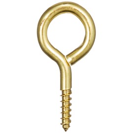 TRUSCO(トラスコ) 真鍮ヒートン#10 10本入 THT-B10