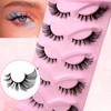 3D False Eyelashes, Cat Eye, Natural Artificial Eyelash Extensions Set,