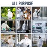 Medical Nation Hazmat Suits | 25 Pack, 2X-Large | Disposable