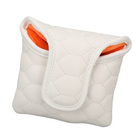 Cubierta de Cabeza de, Cubierta de Cabeza de Palo de de PU Cubierta de Cabeza de Palo de Blanca Cubierta de Cabeza de Putter de para Amantes del (Cuadrado)