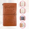 Daughter Gift from Mom, To My Daughter Engraved Leather Journal
