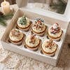 Christmas Tree Silicone Molds Christmas House Fondant Mold