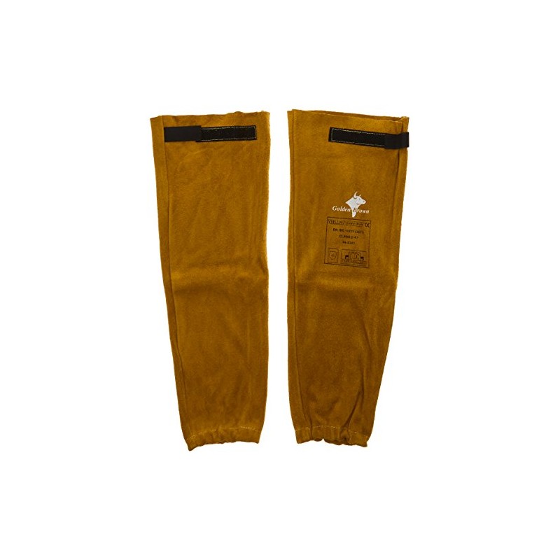 Weldas 2321 Welding Sleeve Chrome Shield Split Leather