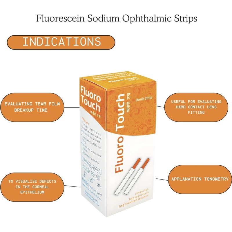 Fluoro Touch Strips - 300 Strips by KASHSURG