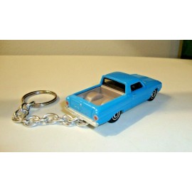 Matchbox 1961   FORD RANCHERO TRUCK New Keychain BLUE Key ring Diecast Toy 1960 61 62 63