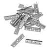House2Home Metal End Clips for Rubber Webbing, Upholstery Repair for