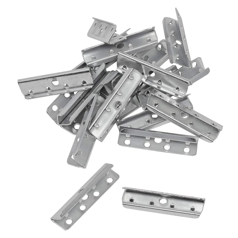 House2Home Metal End Clips for Rubber Webbing, Upholstery Repair for