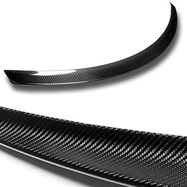 HYPERSPEED Real Carbon Fiber Trunk Spoiler Wing Lip kit Rear Lip kit AMG-Style Fit for 2018 2019 2020 2021 Mercedes E-Class Coupe W238, Car Mods Exterior Accessories Auto Body Kit Replacement Assembly