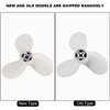Qiilu Motor Propeller, 7 1/4 5-A 3 Blades Aluminum Propeller